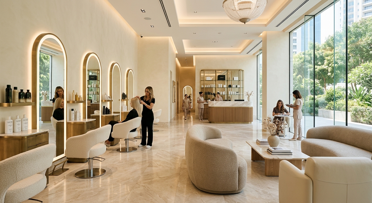 Beauty Backyard Talawatugoda salon layout